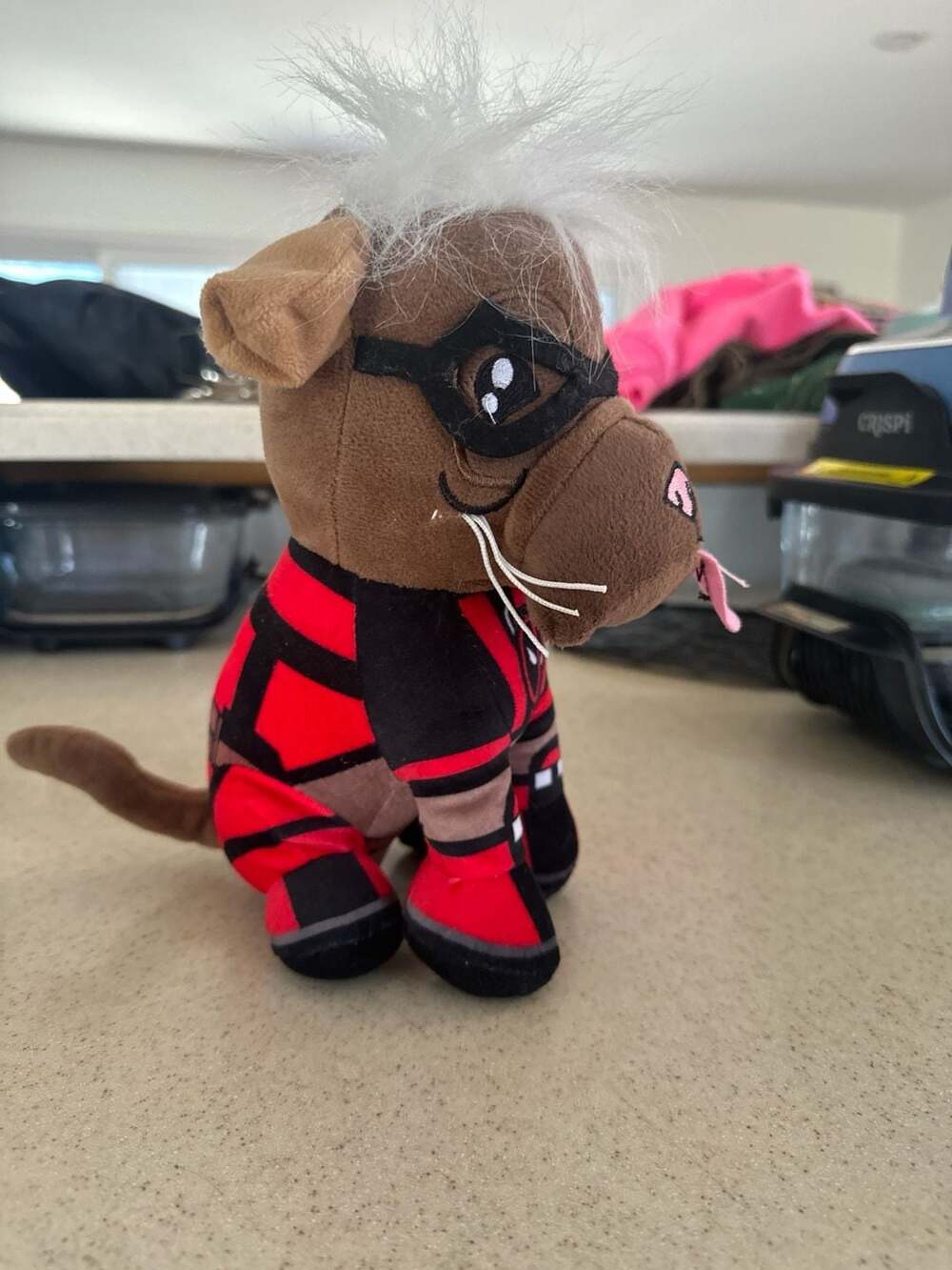 Marvel Studios Deadpool & Wolverine Dogpool Peggy Plush Stuffed Animal - Picture 2 of 5